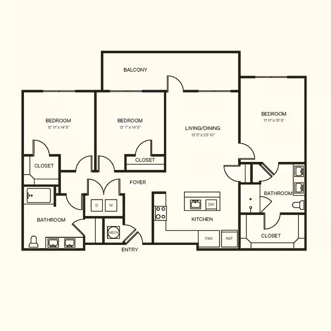 Unit 5-5410 5-5410 floor plan